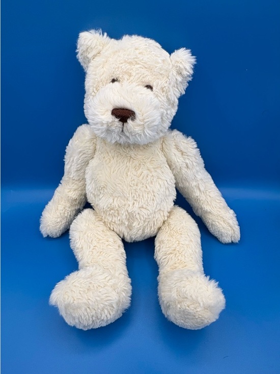 Gund Other - GUND vintage Cream Teddy Bear Plush Textured Shaggy Fur